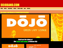 Tablet Screenshot of dojoband.com